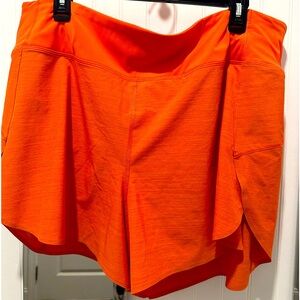 Athleta ORANGE shorts 🩳